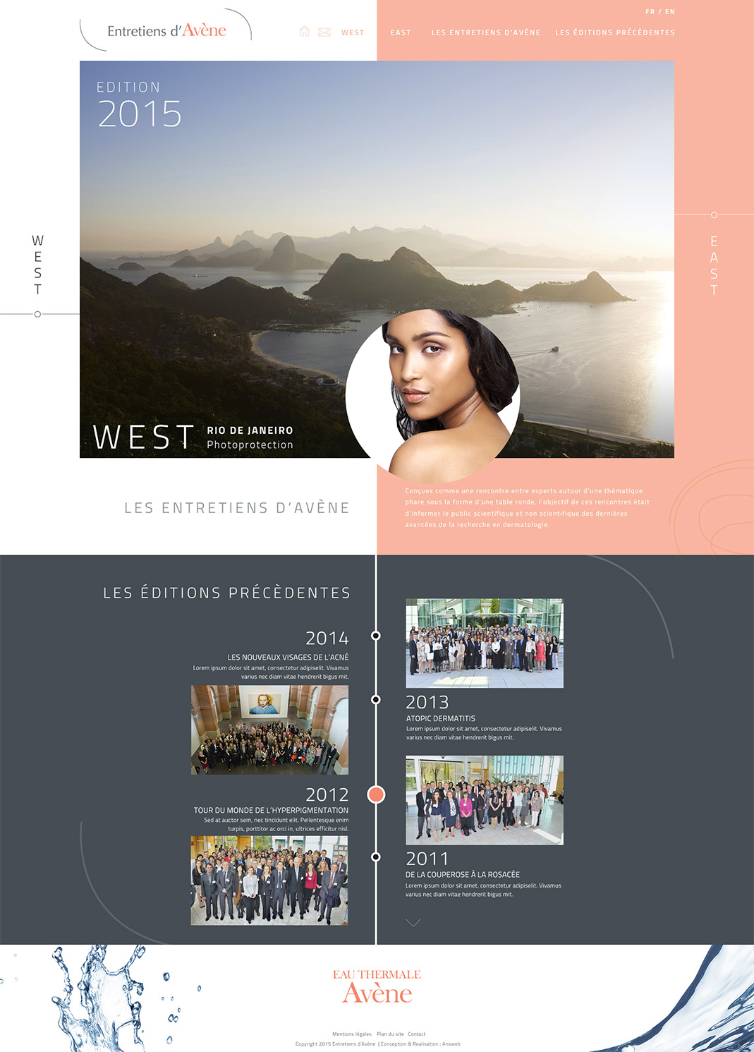 Webdesign Avène - Tali.Studio