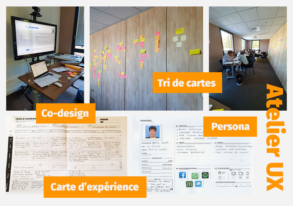 Atelier UX design thinking Marseille Aix en Provence