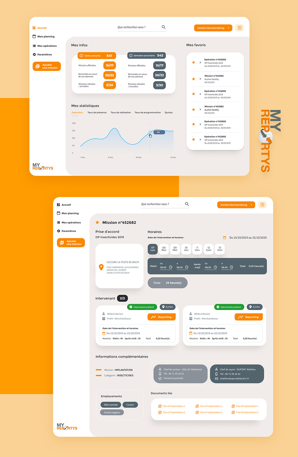 Création graphique dashboard UI designer freelance